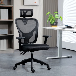 Scaun Birou Ergonomic – Reglabil, Suport Lombar & Tetiera - Img 2
