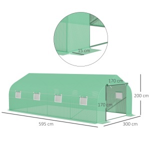 Sera Gradina, Verde pentru Cultivare in Gradina, 6x3x2 - Img 3