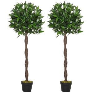 Set 2 Dafini Artificiali 120 cm – Pentru Interior & Exterior