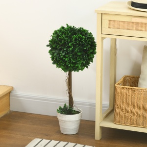 Set 2 Plante Artificiale – Frunze de Santal, Design Bila Decorativa - Img 6