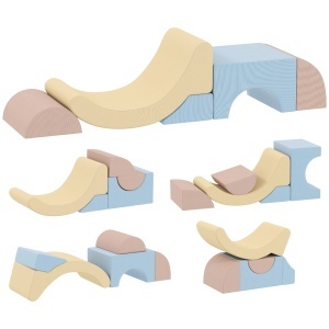 Set 5 Blocuri Moi pentru Copii 1.5-8 Ani Multicolor