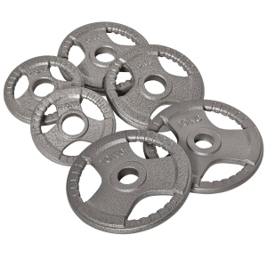 Set 6 Discuri Greutati – 35 kg, Otel pentru Haltere - Img 1