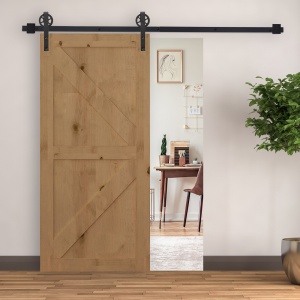 set accesorii sina pentru usi glisante, negru - Img 2