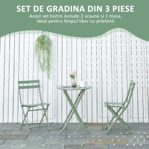 Set Gradina 3 Piese – Pliabil, Verde - Img 7