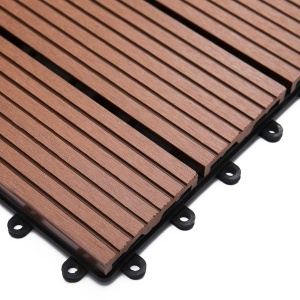 set gresie de gradina, 30x30x2.2cm, maro - Img 9