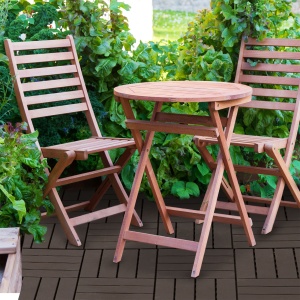 Set gresie pentru Terasa 30x30x2cm, 0.81 mq, Maro - Img 2