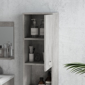 Set Mobilier Baie – 3 Piese: Oglinda, Chiuveta, Dulap Depozitare - Img 8