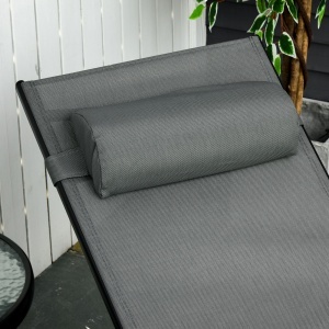 Sezlong de Gradina 5 Inclinari din Aluminiu - Img 8