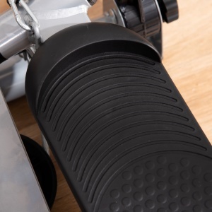 Stepper Fitness cu Maner, Bante Elastice, LCD, Oțel/ABS, Argintiu-Negru - Img 8