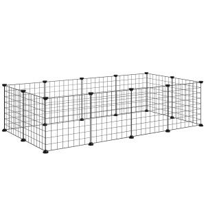 tarc Modular Animale – 12 Panouri, 35×35 cm, Negru - Img 1
