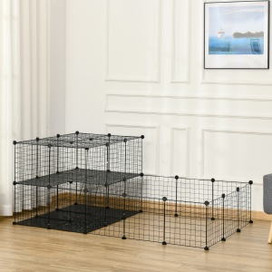 tarc Modular Iepuri – 175×105×70 cm, Metal cu Accesorii - Img 9