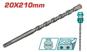 TOTAL - BURGHIU SDS PLUS - 20X210mm (INDUSTRIAL)