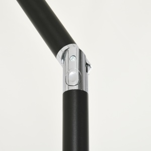 Umbrelă de Grădină Înclinabilă cu Manivelă și 6 Spiţe, 2x3 m, Alb Crem - Img 9