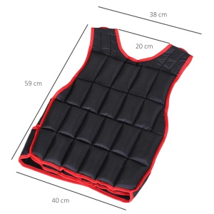 Vesta Ponderata – 20 kg cu 38 Greutati & inchidere Velcro - Img 3