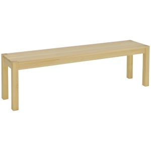 Banca din Lemn 150 cm – 3 Persoane, pentru Sufragerie/Bucatarie - Img 1