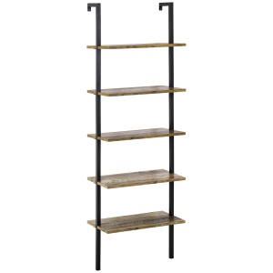 Biblioteca Industriala cu Scara – 5 Niveluri 60×30×184,5 cm - Img 1