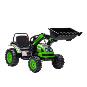 Buldozer Jucarie pentru Copii 3-5 Ani, Verde - Img 1