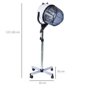 Casca Profesionala pentru Uscat Parul – Reglabila cu Roti & Timer - Img 3