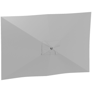 Copertină de Rezervă pentru Umbrelă cu Ventilație în Partea Superioară, 300x200 cm, Verde