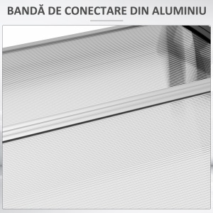 Copertina Exterior – Policarbonat & Aluminiu pentru Usi & Ferestre - Img 7