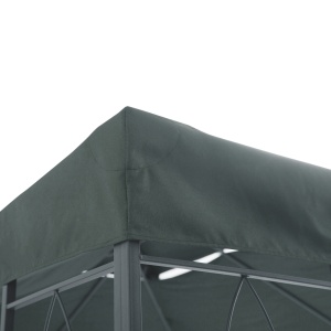 Copertina pentru cort 4x3 m cu 2 niveluri, gri antracit - Img 8