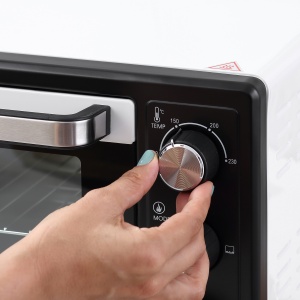 Cuptor Electric Ventilat – 44×32×28 cm, Cu Tava & Gratar - Img 8
