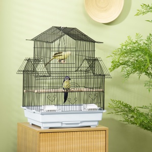 Cusca Pasari 50×41×63 cm – Cu Maner Transport & Tava Detasabila - Img 2
