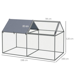 Cusca Pentru Animale Mici, 2x1m Verde - Img 3