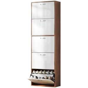 Dulap Pantofi 60×28×189 cm – 5 Sertare & Spatiu pentru 30 Perechi - Img 9