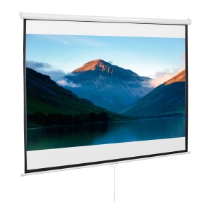 Ecran Proiectie 100" – Montaj Perete, 203×152 cm - Img 1