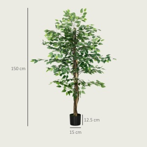 Ficus artificial cu ghiveci, interior/exterior - Img 3