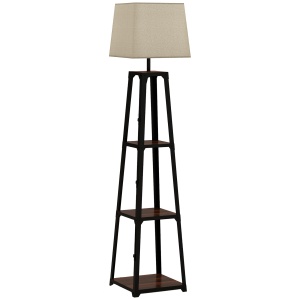 Lampa de Podea Rafturi Lampi Moderne Inalte Independente pentru Camera de Zi Dormitor cu Abajur din Material Textil lampa de masa veioza decor stil vintage decor casa iluminat casa lampa din rattan otel lemn metal - Img 8