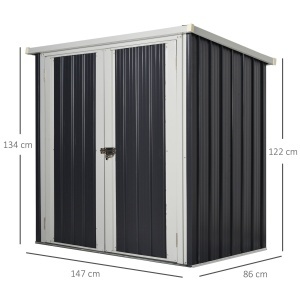 Magazie Otel 147×86×134 cm – Cu Usi Duble si Sistem Blocare - Img 3