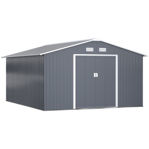 Magazie Unelte Otel Galvanizat 3,4×3,82×2 m – Impermeabila & Anti‑rugina - Img 1
