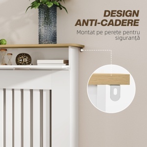 Masca Calorifer Alb – Cu Sertar Depozitare & Sistem Anti-Rasturnare - Img 5