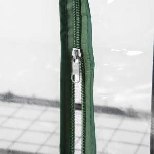 Mini Sera pentru Plante cu 5 Etajere din Otel cu Copertina din PVC, 69x49x193cm - Img 8