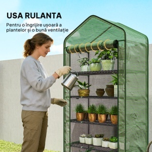 Minisera 5 Nivele – Portabila cu Husa Ranforsata & Usa Rulabila - Img 7
