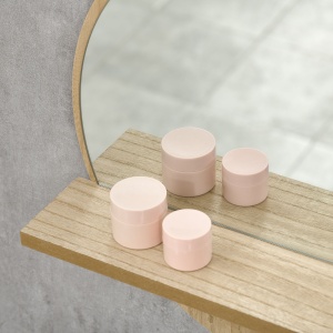 Oglindă de Baie Rotundă din PAL și Sticlă cu Raft pentru Depozitare și 2 Cârlige pentru Fixare, Ø45x10 cm, Lemn Natural - Img 8