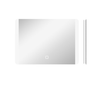 Oglinda pentru baie cu lumini LED, 70 x 50 cm - Img 1