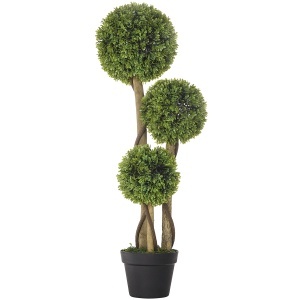 Planta Artificiala Buxus Sferic – Ghiveci Decor Interior & Exterior - Img 1
