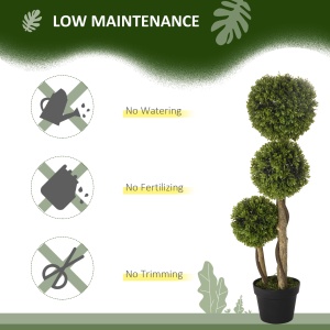 Planta Artificiala Buxus Sferic – Ghiveci Decor Interior & Exterior - Img 6