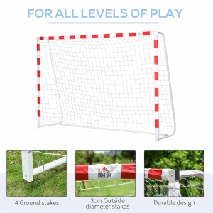 Poarta Fotbal 302×83×201 cm – Plasa Rezistenta pentru Toti - Img 4