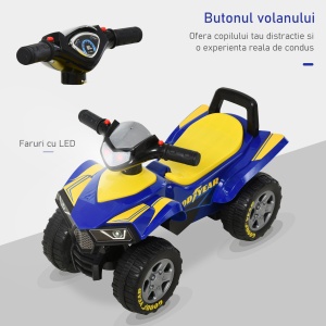 Quad Goodyear Copii 12–36 Luni – Cu Lumini & Sunete - Img 5