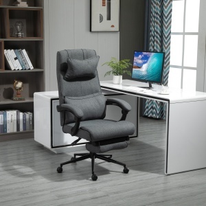 Scaun Birou Ergonomic Reglabil cu Tetiera si Suport Picioare - Img 2