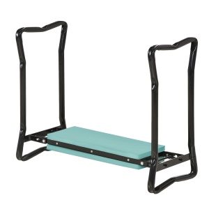 Scaun de Ingenuncheat pentru Gradinarit Pliabil in Otel cu Perna in Spuma 58x28x49cm - Img 4