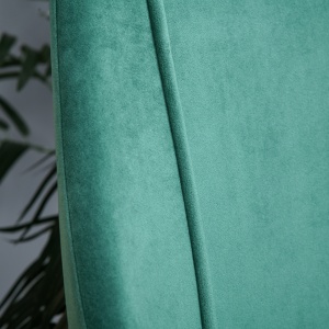 Scaune Moderne și Capitonate, Set din 2 Piese pentru Salon, Sufragerie, Bucătarie sau Zona de Servit Masa, 50x56.5x85 cm, Verde - Img 7