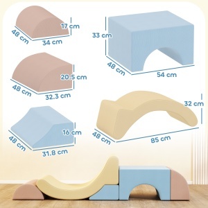 Set 5 Blocuri Moi pentru Copii 1.5-8 Ani Multicolor - Img 3