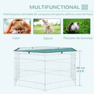 tarc modular animale, acoperis impermeabil 59x60cm - Img 7