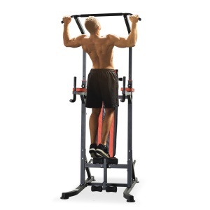 aparat pentru sport 92x178x200-236 cm, rosu - Img 4