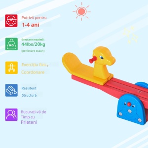 Balansoar Copii 1-4 Ani – Siguranta cu Manere Antiderapante - Img 4